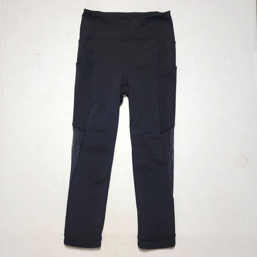 Lululemon Sole Training Crop Leggings SZ 4 - Picture 2 of 4